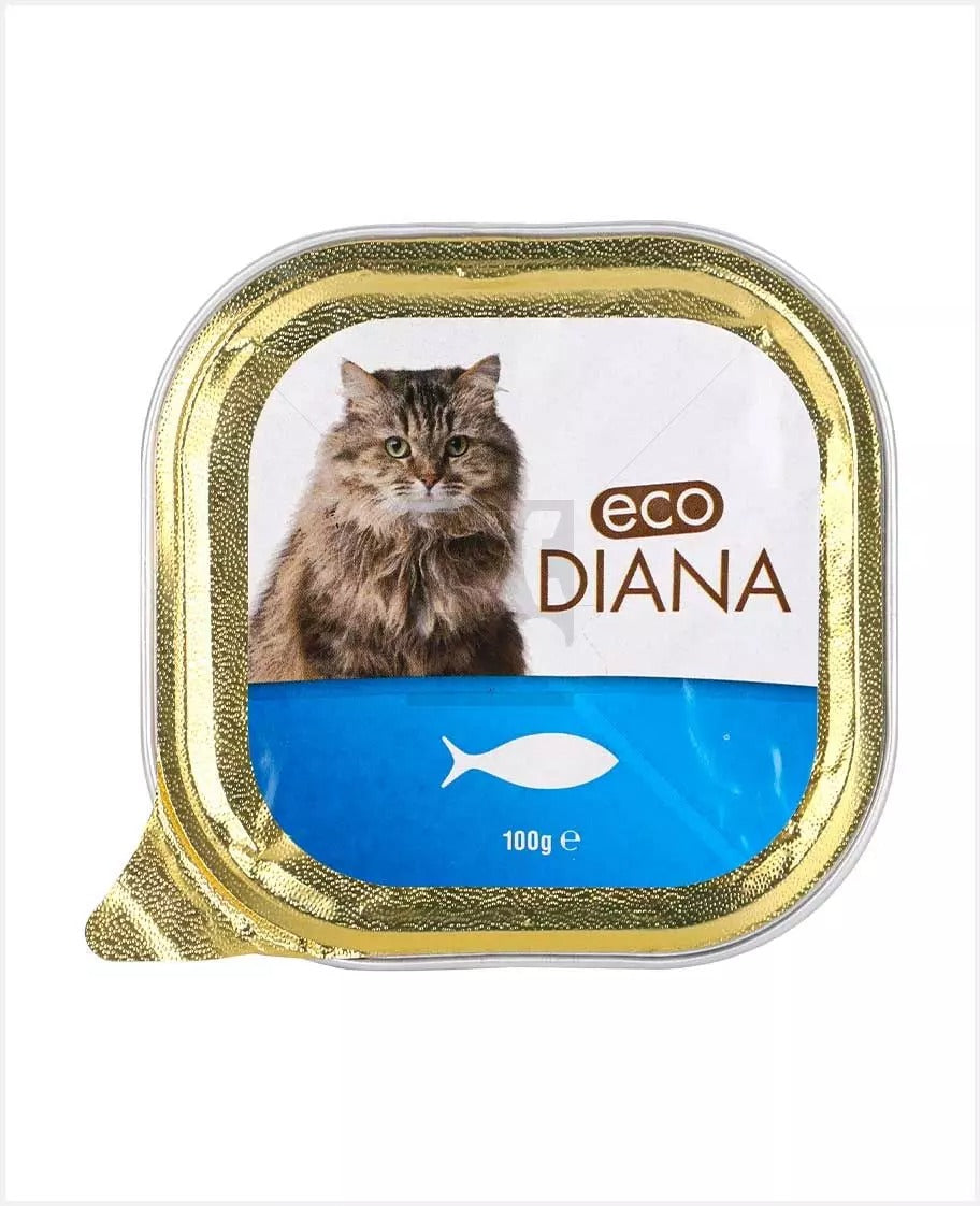 Eco diana pate 100g معلبات قطط