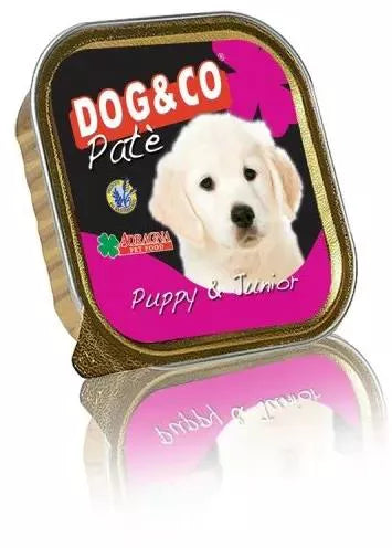 Dog&Co,  طعام رطب للجراو ,وزن 150غرام